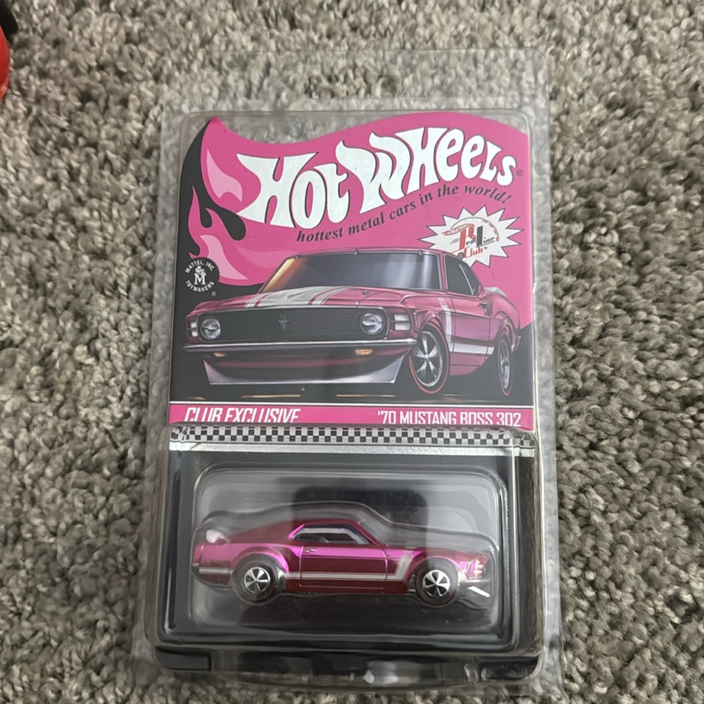 Hotwheels RLC Club Exlusive 1970 mustang boss 302